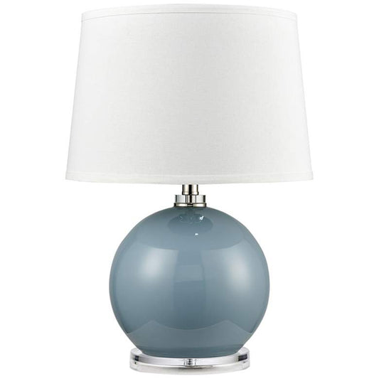 Dimond Culland Azure Blue Glass Accent Table Lamp