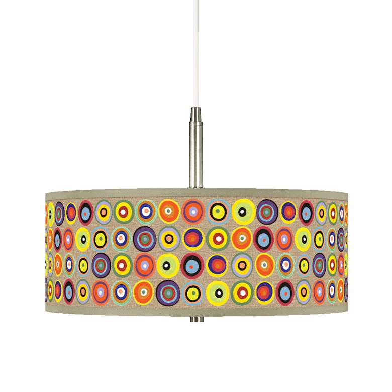 Marbles in the Park Giclee 16" Wide Pendant Chandelier