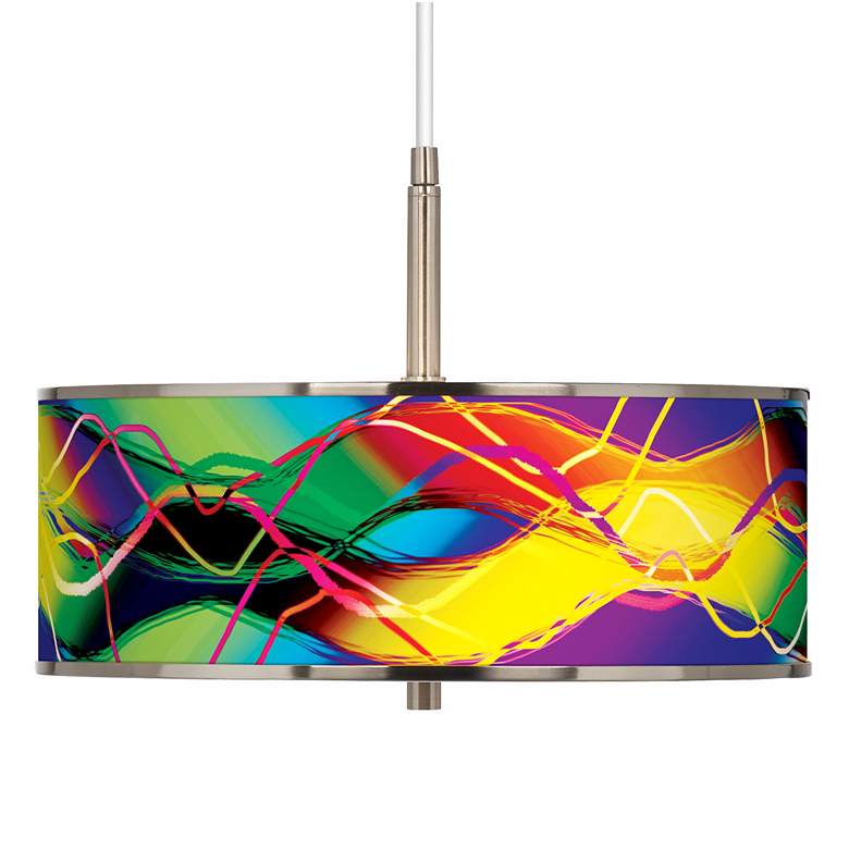 Giclee Glow 16" Wide Pendant Light