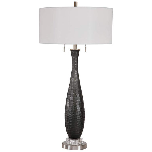 Jothan Black Glass Table Lamp