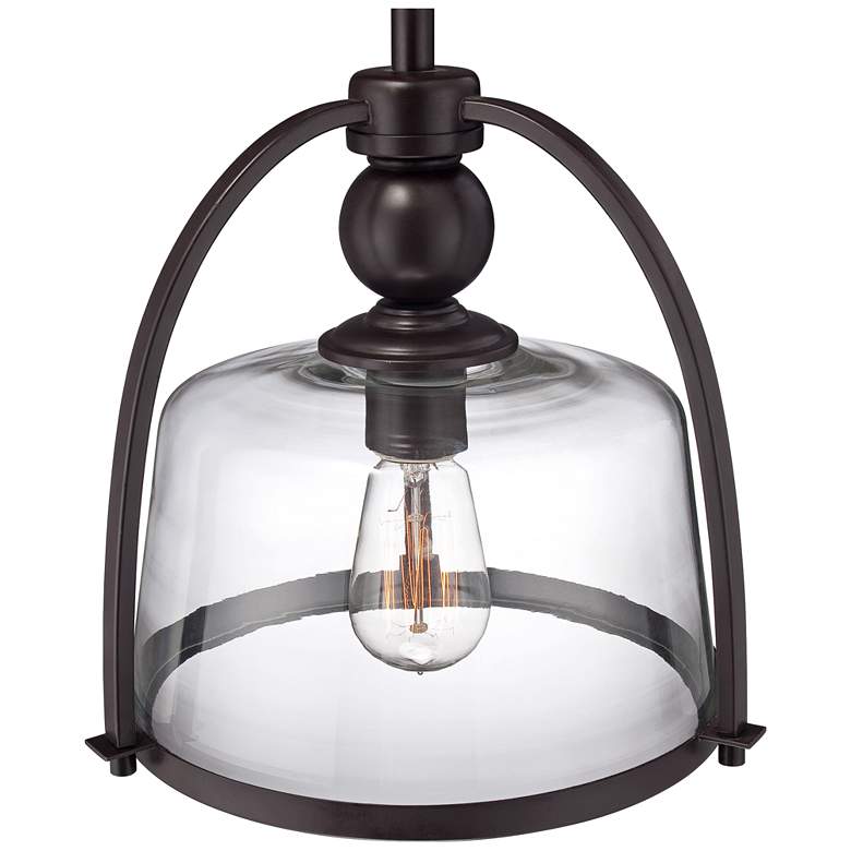 Quoizel Piccolo 11 1/2" Wide Bronze Mini Pendant Light