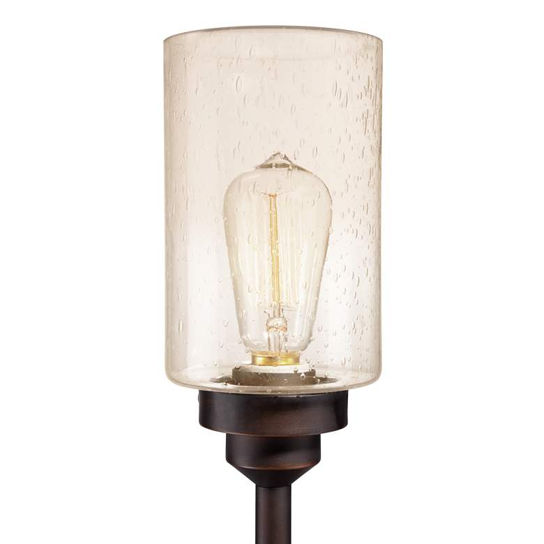 Libby Bronze Seeded Glass LED 3-Light Tree Floor Lamp