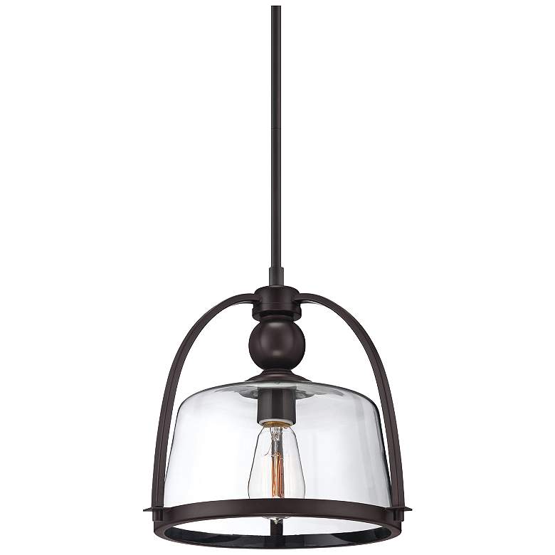 Quoizel Piccolo 11 1/2" Wide Bronze Mini Pendant Light