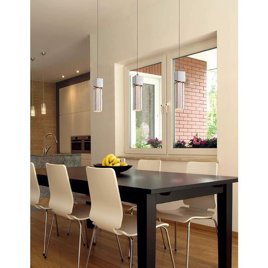 Possini Euro Design Tinela 2 1/2"W Glass LED Mini Pendant