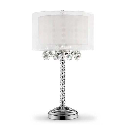 30" MOISELLE CRYSTAL TABLE LAMP