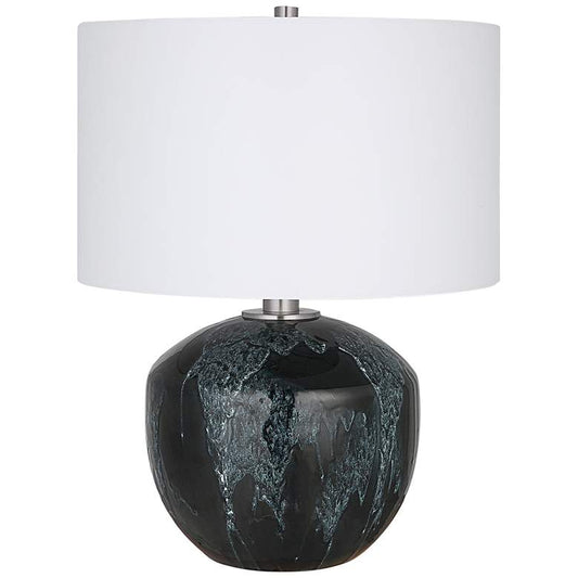 Highlands Green Ceramic Table Lamp
