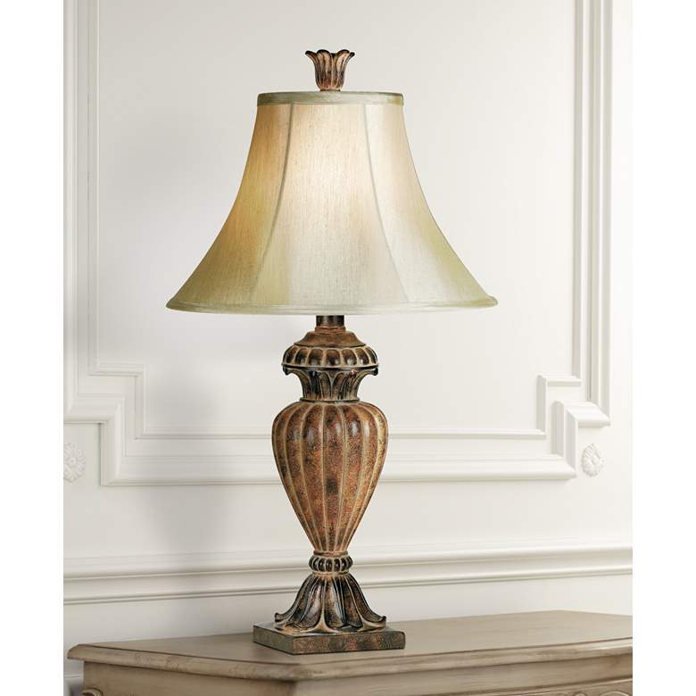 Traditional Bronze Finish Urn Table Lamp by Regency Hill