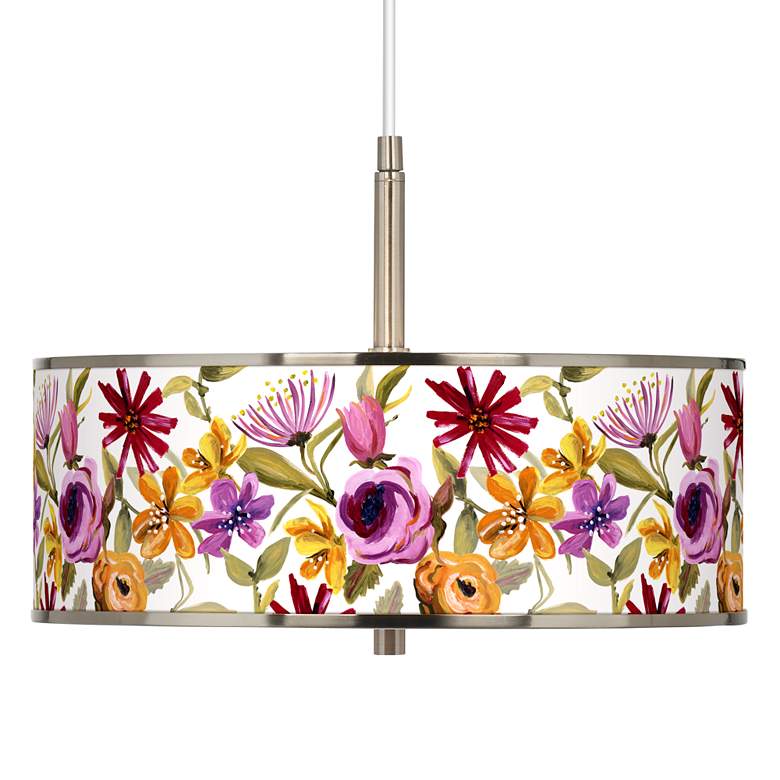 Giclee Glow 16" Wide Pendant Light