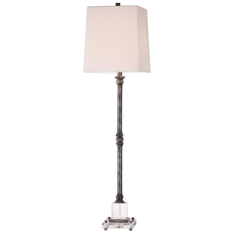 Teala Aged Black Buffet Lamp