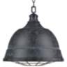 Bartlett 16 1/2" Wide French White Pendant Light