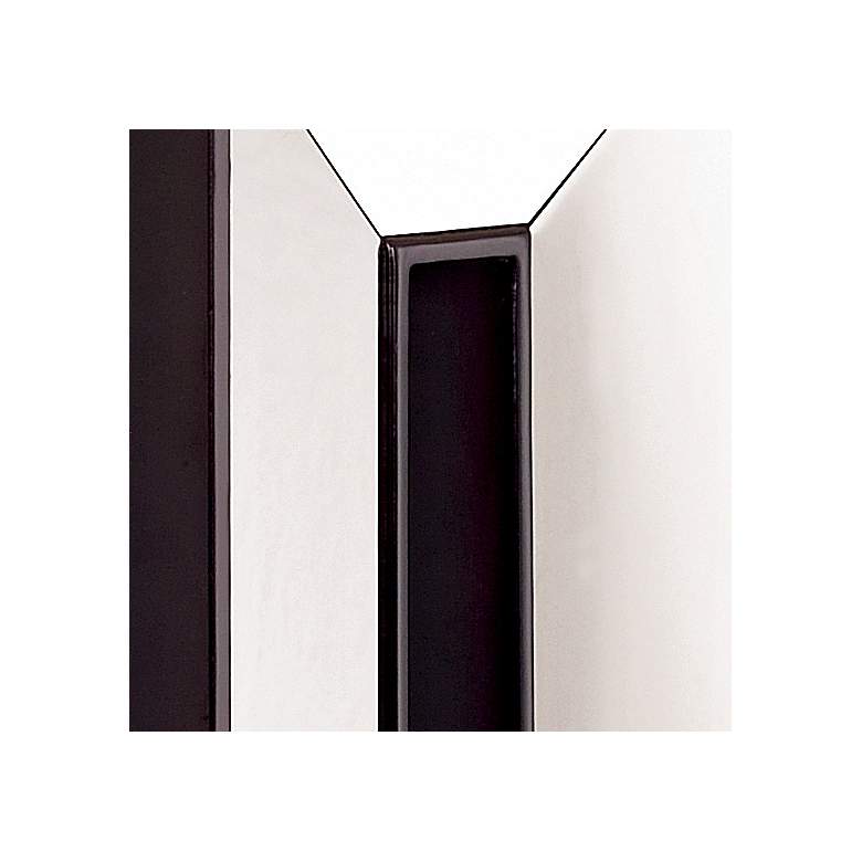Oswaldo 19" High Cherry Mahogany Wall Lamp