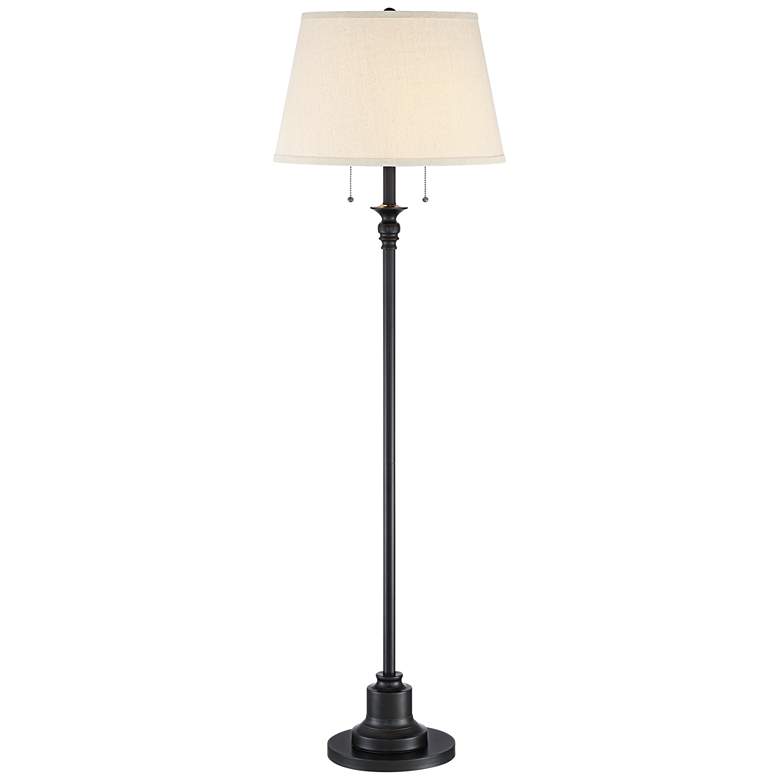 Spenser Oiled Bronze Traditional Floor Lamp