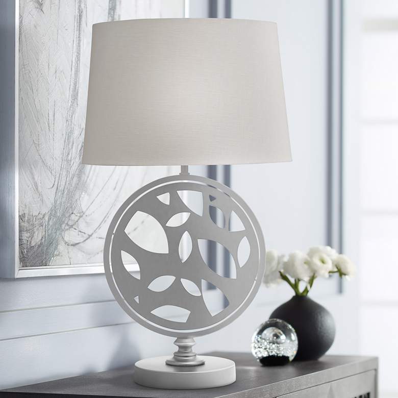 Edwin Oxidized Bronze Zinc Table Lamp