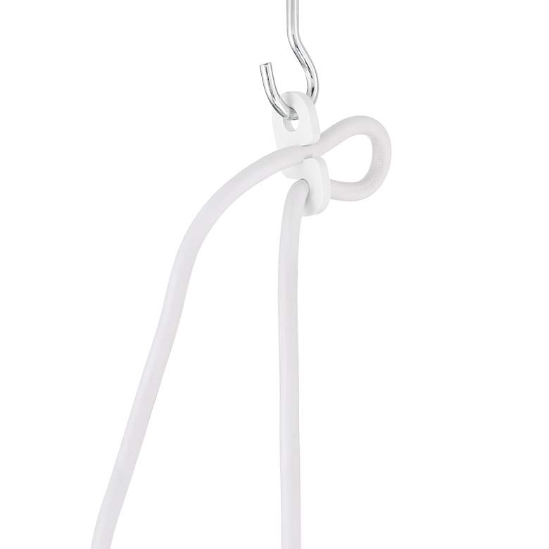 Taylor 8 1/2"W Warm Antique Plug-In Swag Mini Pendant