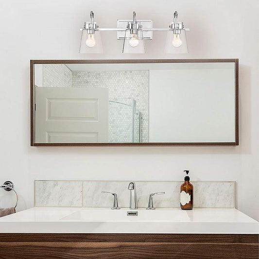 Inwood 24" Wide Chrome 3-Light Bath Light