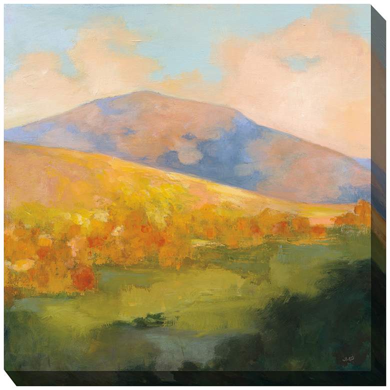 High Country Dawn 24" Square Outdoor Canvas Wall Art