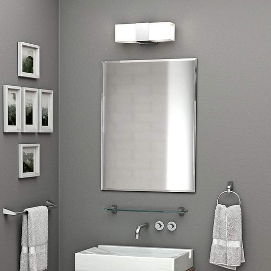 Gatco Cameo 19 1/2" x 24" Frameless Flush Mount Wall Mirror