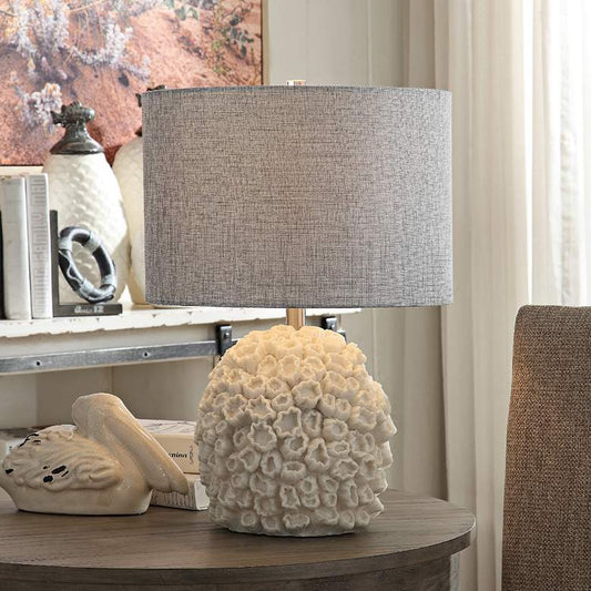 Crestview Collection Sea Life White Accent Table Lamp