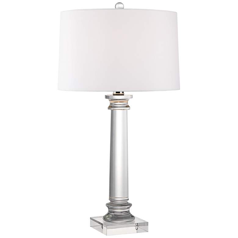 Vienna Full Spectrum Modern Crystal Column Table Lamp