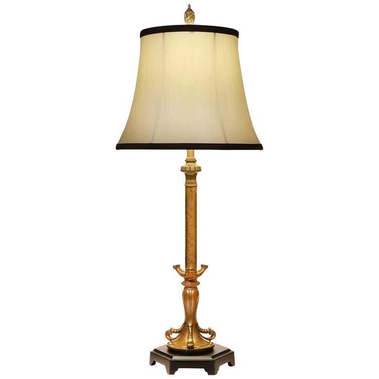 Hopkins French Gold and Matte Black Table Lamp