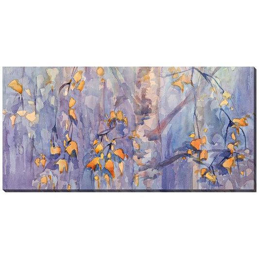 First Frost 48"W All-Weather Indoor-Outdoor Canvas Wall Art