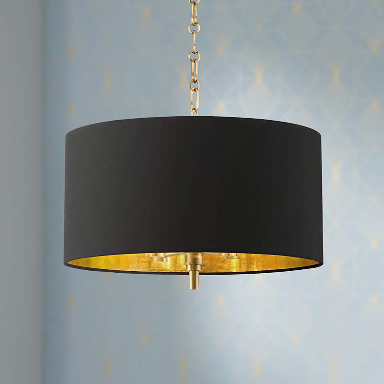 20" Wide Warm Gold Pendant Light Shade