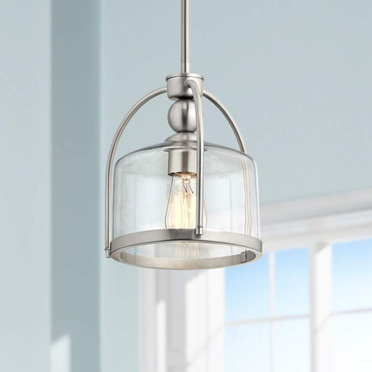Kichler Omerta 9 1/2" Wide Brushed Mini Pendant