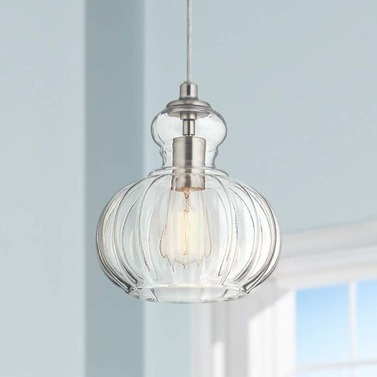 Kichler Riviera 8 3/4" Wide Brushed Nickel Mini Pendant
