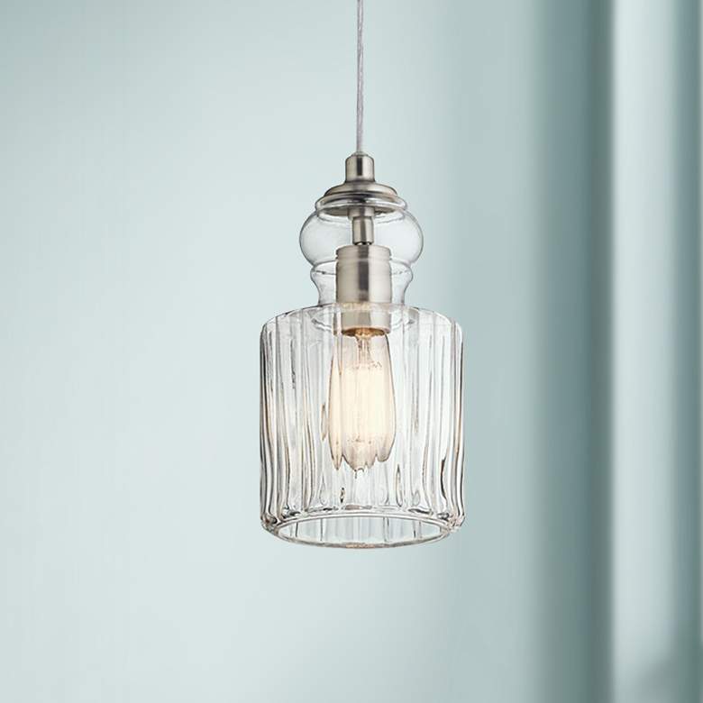 Kichler Riviera 5 3/4" Wide Oiled Mini Pendant