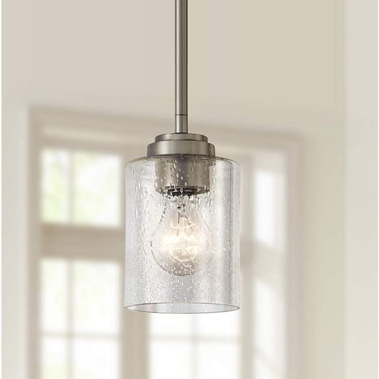 Kichler Winslow 4 1/4" Wide Brushed Nickel Mini Pendant