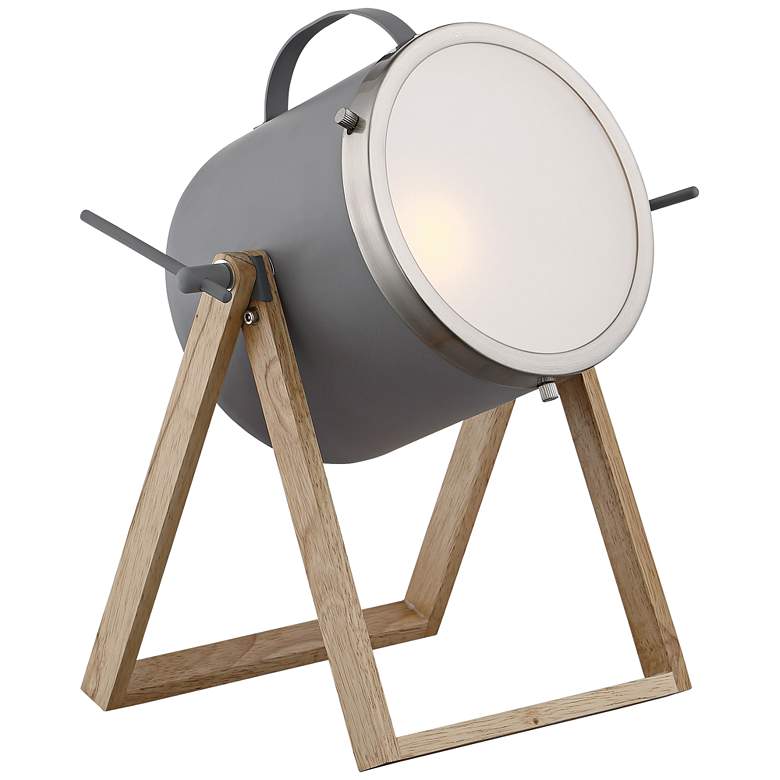 Lite Source Sully Gray Desk Lamp