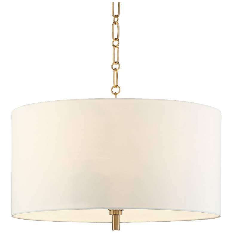20" Wide Warm Gold Pendant Light Shade