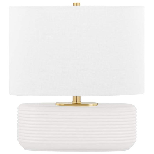 Janel 1 Light Table Lamp Wht