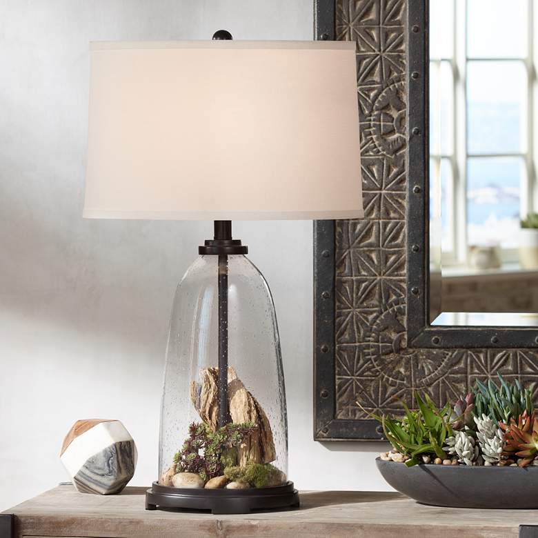 Emerson Dark Bronze Fillable Table Lamp