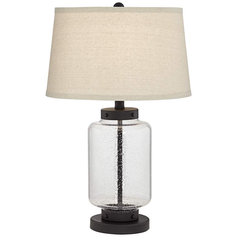 Collectors Dream Black Fillable Table Lamp
