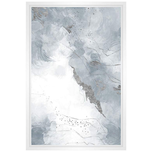 Through The Clouds Framed Canvas Wall Art