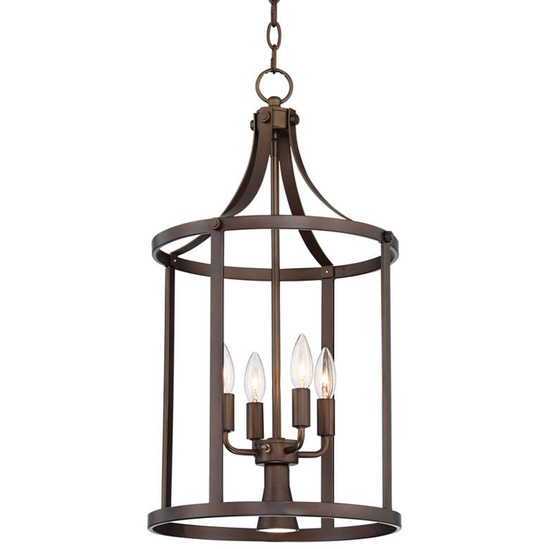 Pennington 13 1/2" Wide Bronze Foyer Pendant Light