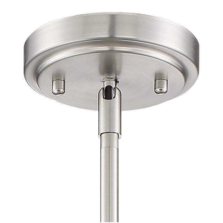 Houten 11 1/2"W Brushed 3-Light Cluster Mini Pendant