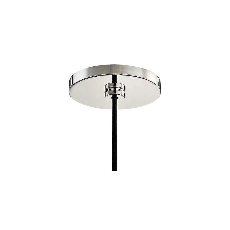 Mitzi Maya 9" Wide Polished Nickel Mini Pendant