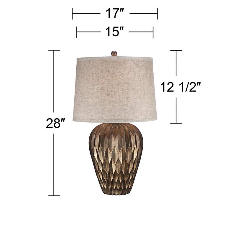 Buckhead Bronze Urn Table Lamp