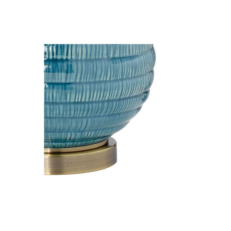 Kayley Blue Ceramic Table Lamp