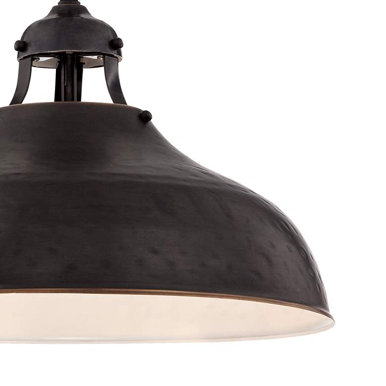 Essex 16" Wide Dyed Metal Pendant Light