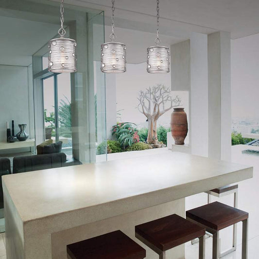 Joia Collection 7" Wide Peruvian Silver Mini Pendant