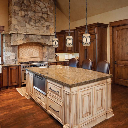 Madera Collection 5" Wide Black Iron Mini Pendant