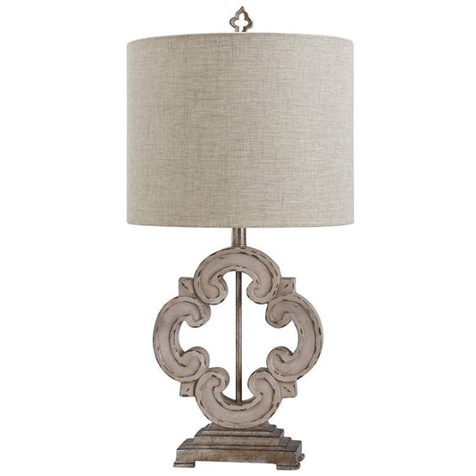 Tuscany Cream 30in Cast Table Lamp