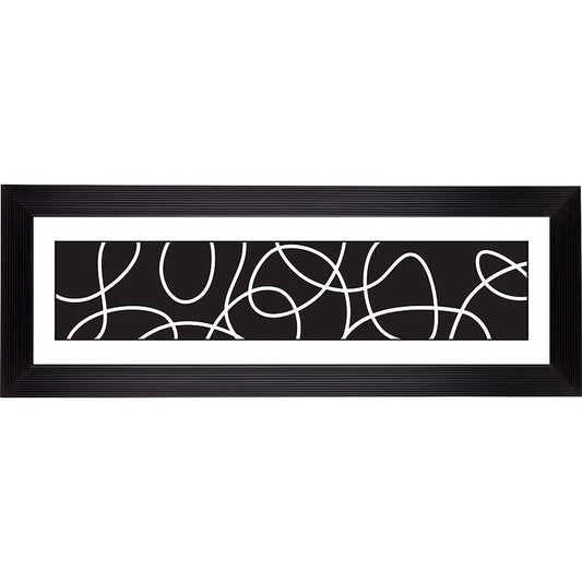 Giclee Abstract Stepped Strip 52 1/8" Wide Wall Art