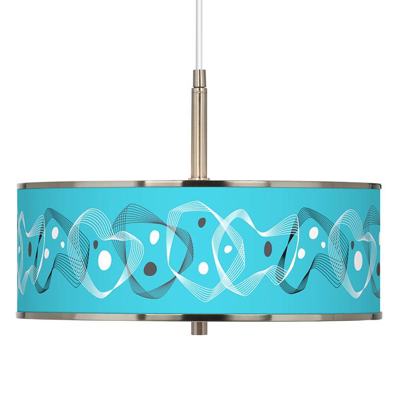 Giclee Glow 16" Wide Pendant Light