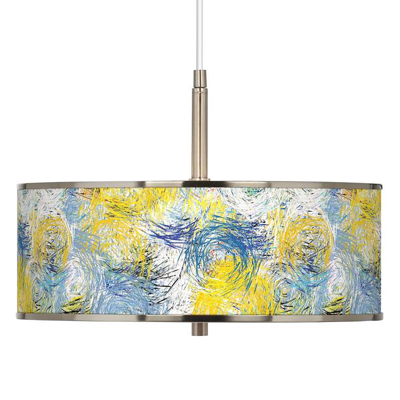 Giclee Glow 16" Wide Pendant Light