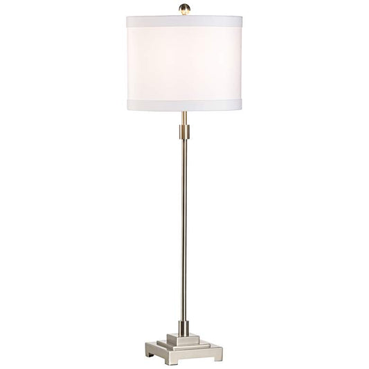 Bailey Brushed Nickel Metal Table Lamp