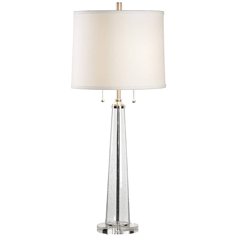 Bubble Glass Column Table Lamp